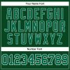 Custom Green Kelly Green-White Authentic Sleeveless Baseball Jersey - Image 4