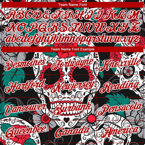 Custom Graffiti Pattern White-Red Skull Fashion 3D Long Sleeve Performance T-Shirt - Image 3